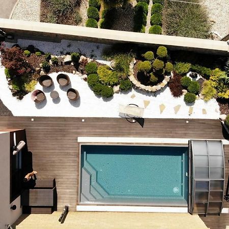 Tiny House With Private Pool Apartman Dénesd Kültér fotó