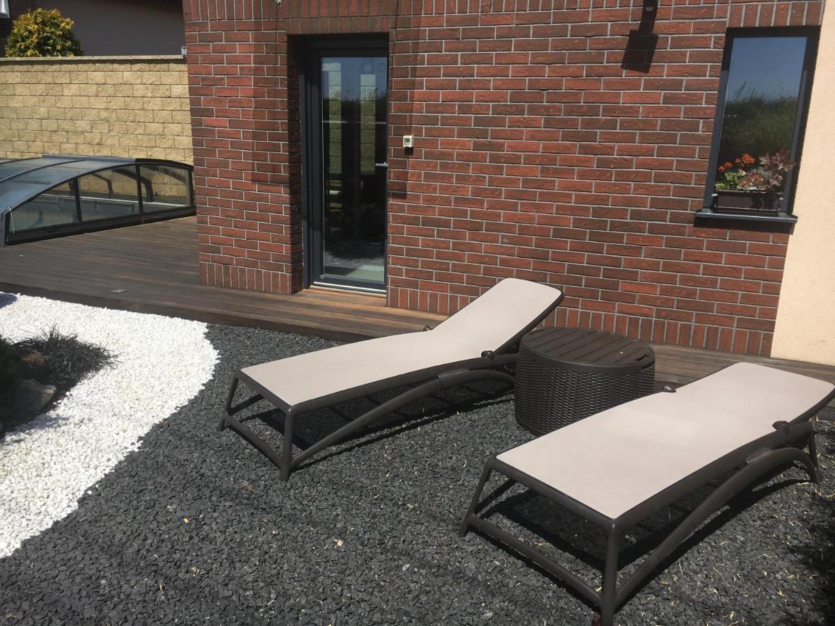 Tiny House With Private Pool Apartman Dénesd Kültér fotó