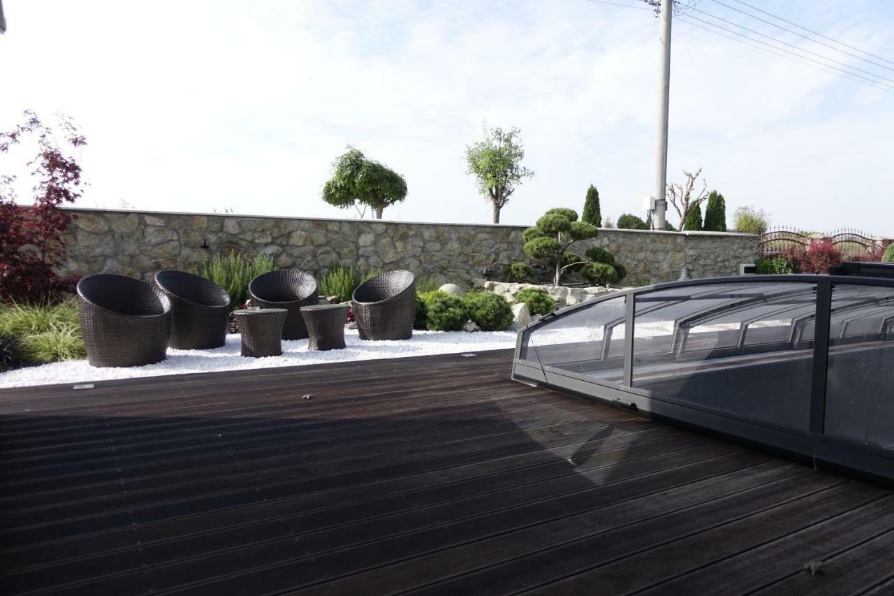 Tiny House With Private Pool Apartman Dénesd Kültér fotó